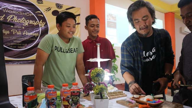 Ilkom UMM Gelar Workshop Food Photography, Branding Makanan Khas