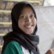 PRODUKSI: Proses produksi Batik Bangsawan, UMKM Mitra Binaan Petrokimia Gresik